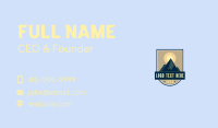 Outdoor Mountain Adventure Business Card Design