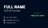 Car Automobile Vehicle Business Card Design