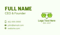 Optical Care Business Card example 2