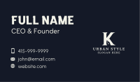 Publish Business Card example 4