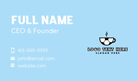 Soccer Ball Coffee Cafe Business Card