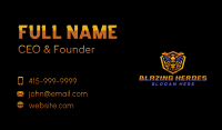 Bee Insect Shield  Business Card Image Preview