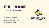 Bug Writing Pen Business Card