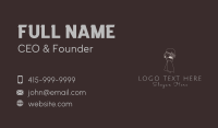 Scarf Business Card example 2