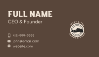 Formal Oxford Shoes Business Card