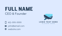 Ocean Sperm Whale Nature Business Card