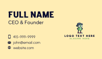 Money Cash Mascot Business Card Design