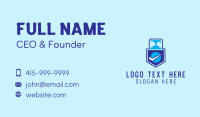 Hand Soap Protection Shield Business Card