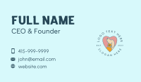 Heart Pet Care Veterinary Business Card