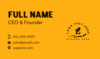 Signature Writer Pen Business Card