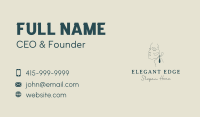 Elegant Woman Jewelry Business Card Image Preview