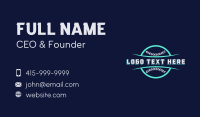 Baseball Sports Game Business Card