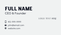 Elegance Business Card example 2