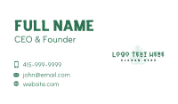 Arbor Business Card example 3