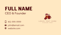 Canadian Fruit Jam Cafe Business Card