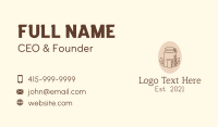 Kombucha Jar Drink Business Card