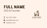 Capricorn Goat Gaming Business Card Image Preview