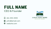 Oregon Mt Hood Lake Business Card Design