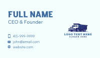 Transport Dump Truck  Business Card