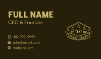 Professional Star Studio Business Card