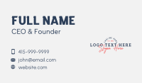 Urban Business Wordmark Business Card