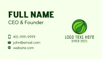 Herbal Product Business Card example 1