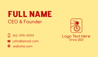 Food Shop Business Card example 2