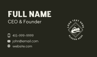 Mountain Hiking Road Trip Business Card