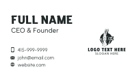 Hammer Nail Tool Business Card Design