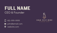 Crown Flower Boutique Business Card