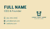 Brush Bucket Painting Business Card Design