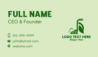 Eco Friendly Vacuum Cleaner  Business Card