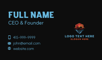 Fire Ice Shield Business Card