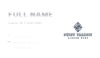 Industrial Company Letter S Business Card Image Preview