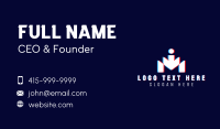 Telecommunication Business Card example 1