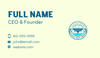 Cleaning Squeegee Maintenance Business Card