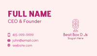 Reporter Business Card example 1