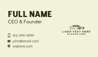 Fast Car Transportation Business Card