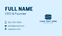 Blue Waves Company Business Card