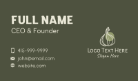 Savory Business Card example 4