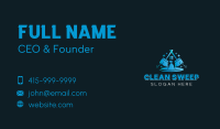 Housekeeping Cleaner Mop Business Card Image Preview