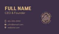 Diamond Gemstone Jewelry  Business Card Design