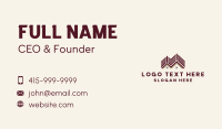 Home Exterior Roofing Business Card