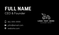 Rider Motorcycle Wings Business Card