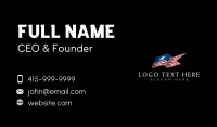 Stars and Stripes Flag Business Card