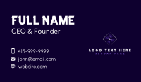 Digital Startup Tech Business Card Design