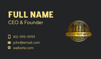 Luxury Brewery Premium Business Card