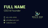 Great Leader Management Business Card