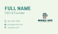 Floral Tree Garden Business Card Image Preview