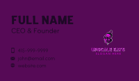 Purple Skull Spray Paint Business Card Image Preview